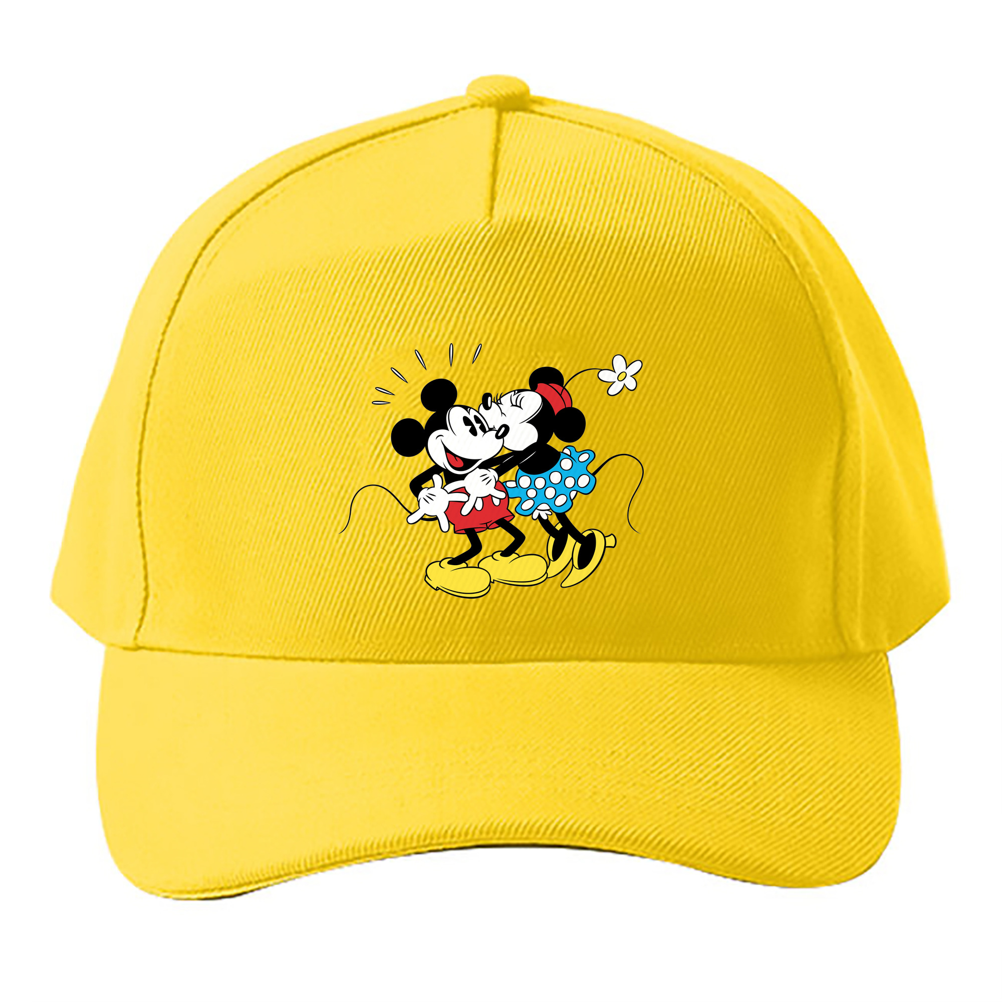（画像用） ミッキーマウス Mickey Mouse ベースボールキャップ 綿100％ 男女兼用 帽子 スポーツ